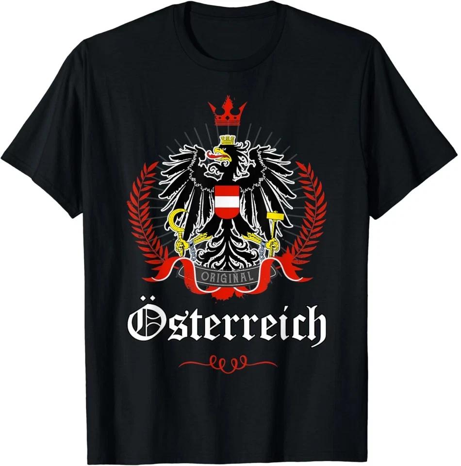 NEW LIMITED Austria Eagle Coat of Arms Gift Austrian Man Woman T-Shirt S