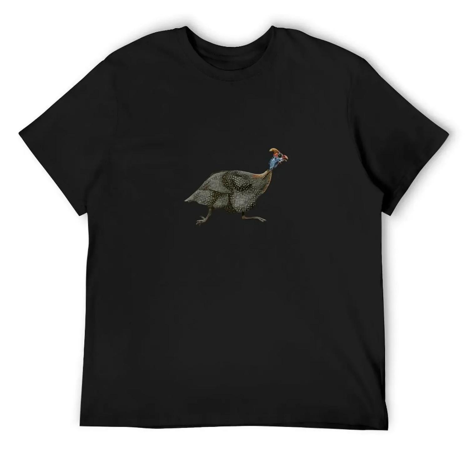 Guinea Fowl T-Shirt shirts graphic tees luxury designer new edition vintage clothes mens graphic t-shirts anime S