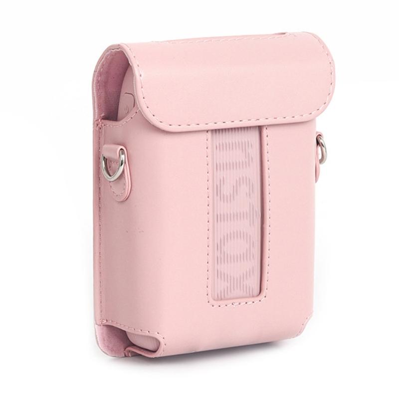 Durability Carrying Case For Mini Link 3, Water Resistant PU Leather Travel Pouch PU Holder With Soft Lining Sleeve