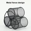 Rotating Pen Holder Creative Swivel Pen Rack Large Capacity Metal Mesh Pen Organizer for Office School Classroom
