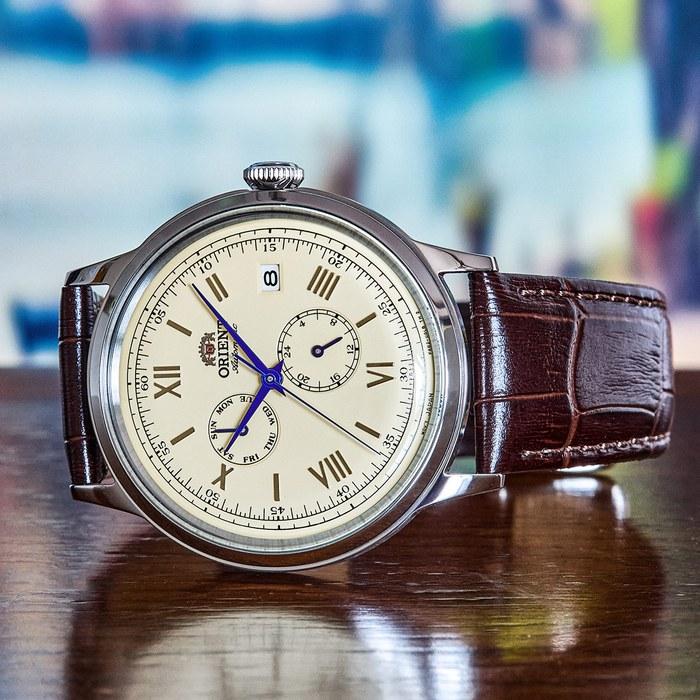 [Orient] Bambino RN-AK0702Y Automatic Watch - Ivory