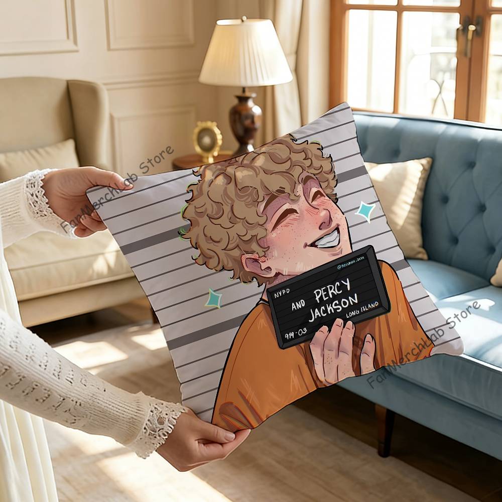 Cartoon PPercabeth Fanart Pillow Case Ultra Soft Skin Friendly Fabric Cloud Like Comfort Concealed Zipper