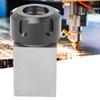 ER25 Collet Block Chuck Collet Holder for Lathe Engraving Machine (Square)