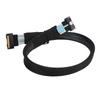 MCIO 8i to MCIO 8i Cable Professional PCIE 5.0 74Pin Cable High Speed 32 GT s MCIO X8 to MCIO X8 Cable for Servers Data