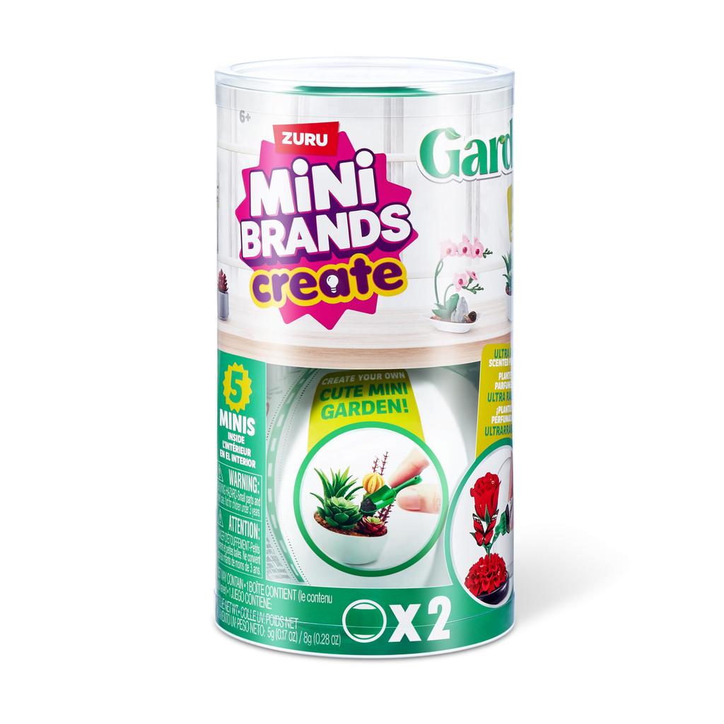MINI BRANDS Botanical Garden Series 1 Capsule, 2-Pack, in PVC Tube