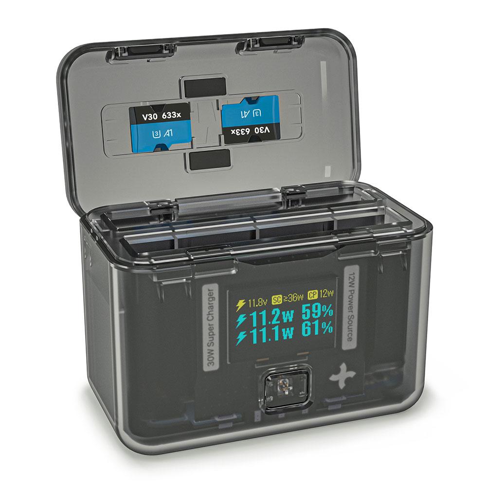 

Для экшн-камеры Insta360 X4 зарядное устройство для аккумулятора двухканальное зарядное устройство для аккумулятора быстрая зарядка OLED-дисплей аксессуары для камеры