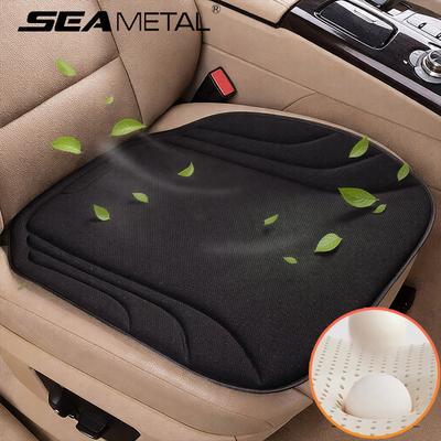 Universal All-Season Car Seat Cushion, Latex Filled High-Elastic Breathable Seat Pad, Backless Anti-Fatigue Seat Protector