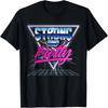 Strong and Pretty 90s 80s Vaporwave Bodybuilding Gym Men T-Shirt