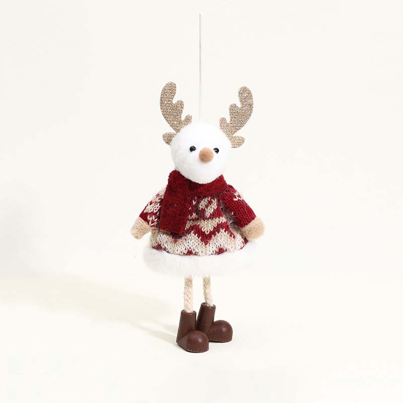 WTEMPO Christmas Angel Doll Decoration Christmas Tree Hanging Ornaments with Rope Thanksgiving Day & Birthday Gifts, New Year Special Presents