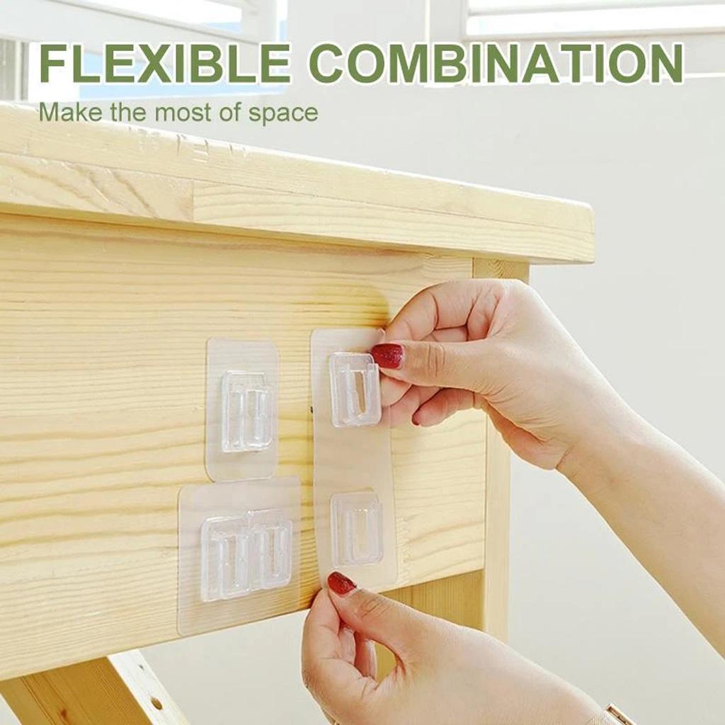 Buy Doublesided Adhesive Wall Hooks Storage Tools Wall Mounted Hooks