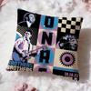 Band J-Jonas Brothers Cushion Cover Premium Comfort Reversible Pillow Cove -Two In One Design for Any Room & Car Interior