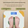 BORO Smart Rechargeable Glass Body Weight Scale (CN version)