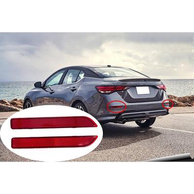 Rear Bumper Reflector Left & Right Fit For Nissan Sentra 2020-2022 SR SV S 2.0L