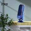 Wide Range Air Circulation Fan Turbofan Desktop with Digital Display, 3 Speed Quiet Personal Display Fan, Rechargeable Small Timer for Bedroom