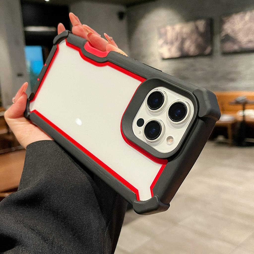 Etui do iPhone 16 Pro Max Przezroczyste Odpinane 2 w 1 Odporne na wstrząsy TPU + PC Tylna osłona telefonu