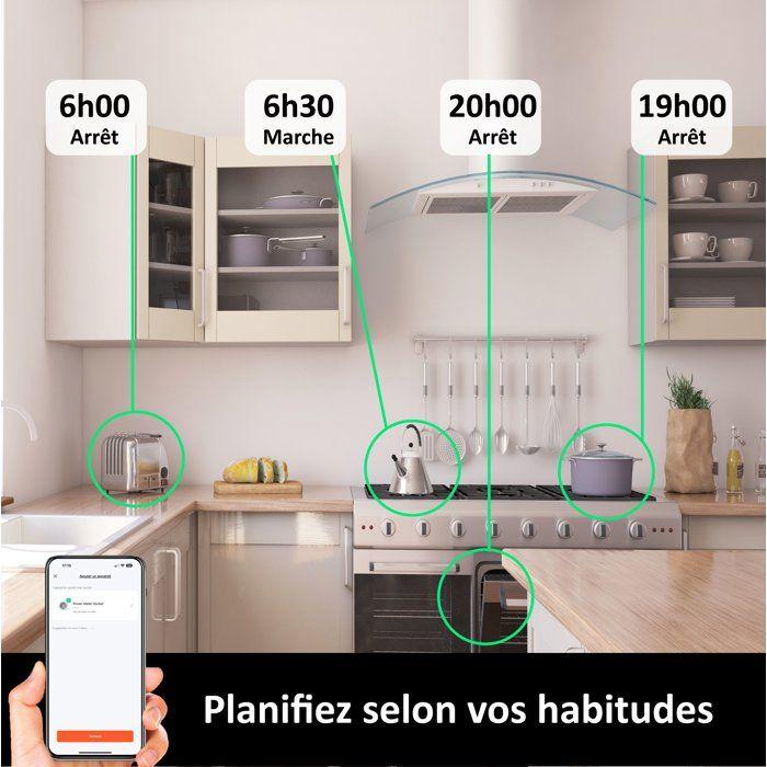 Prise connectée - KYF - Wifi - Intérieure