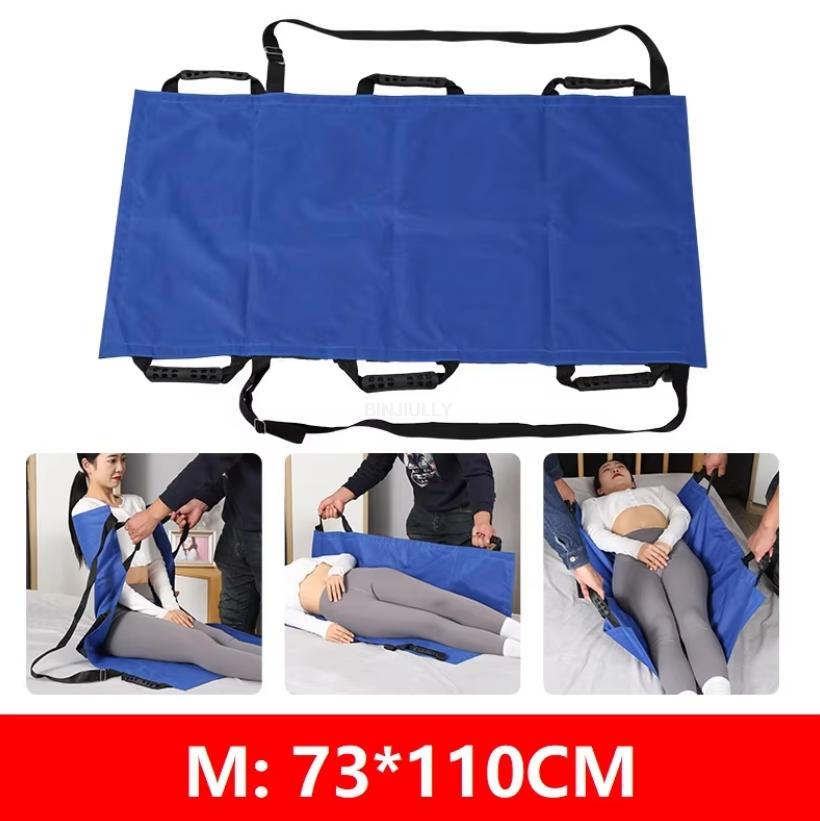 Fogli multipurpose per l'assistenza ai disabili, Fogli impermeabili per il trasferimento di anziani, Cuscino per il posizionamento nel letto per facilitare il girarsi, il sollevamento e lo scorrimento