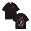 Eddie Munson Demogorgon Hunter T-shirt Cannibal Flower Monster Graphic T Shirts Men Women Summer Fashion Cotton Short Sleeves