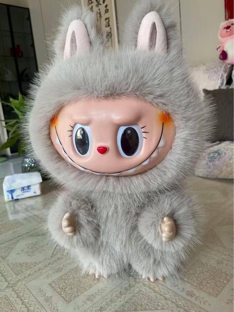 Mainland China LABUBU Big Chief Archangel Custom Vinyl Plush Doll, 58CM, Various Styles
