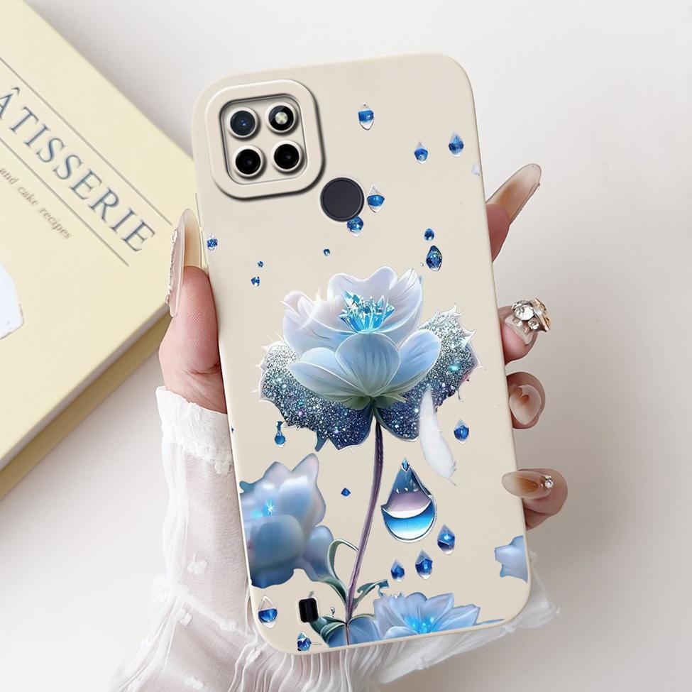 For Realme C21Y RMX3261 RMX3263 C25Y RMX3269 Cover For Realme C21Y Case Cute Cat Funny Cool Fashion Silicone Shockproof Bumper