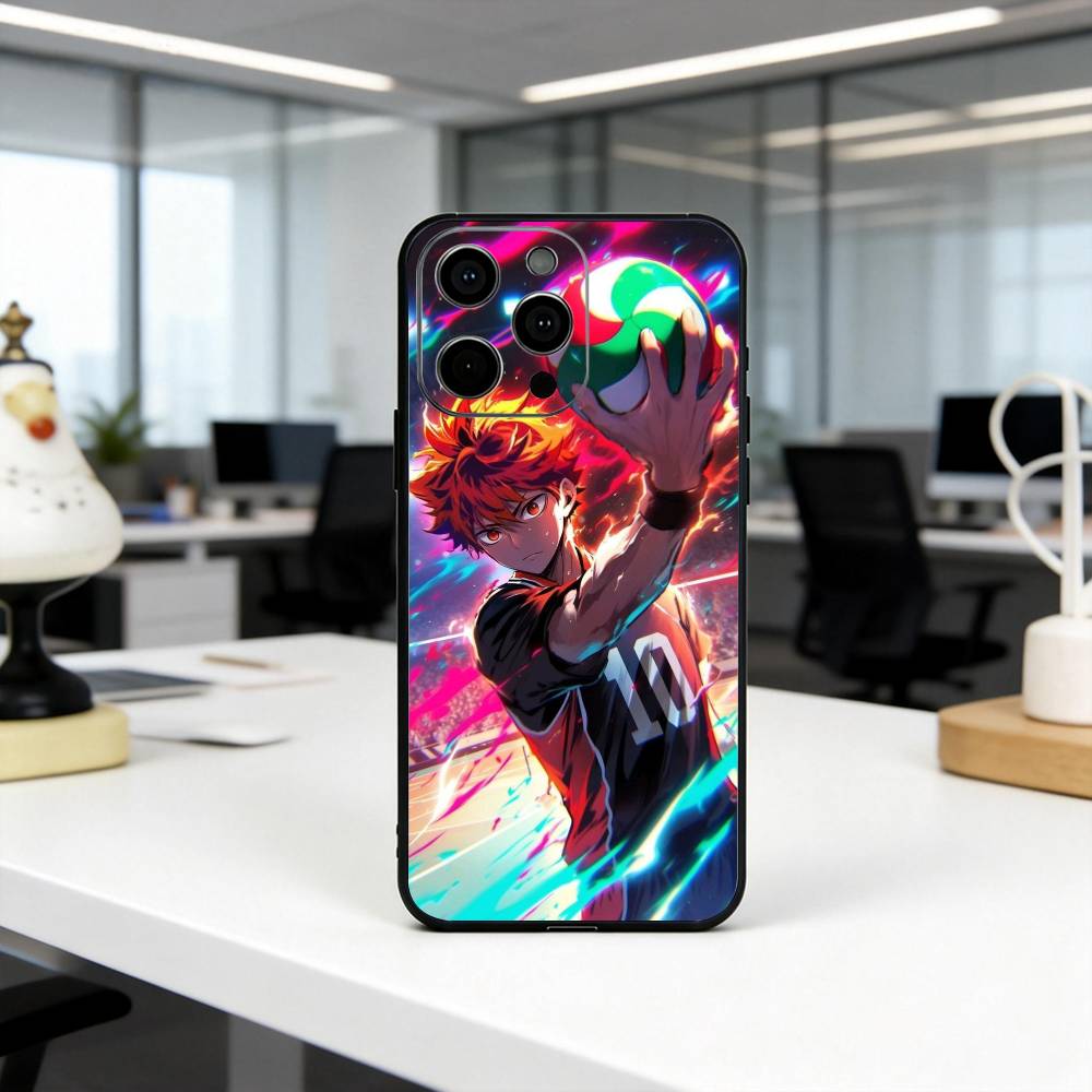 S-Shoyo H-Hinata JUNGE H-Haik-yu Handyhülle Silikon Weich Für IPhone 17 16 15 14 13 12 11 X XR Plus Pro Max Plus