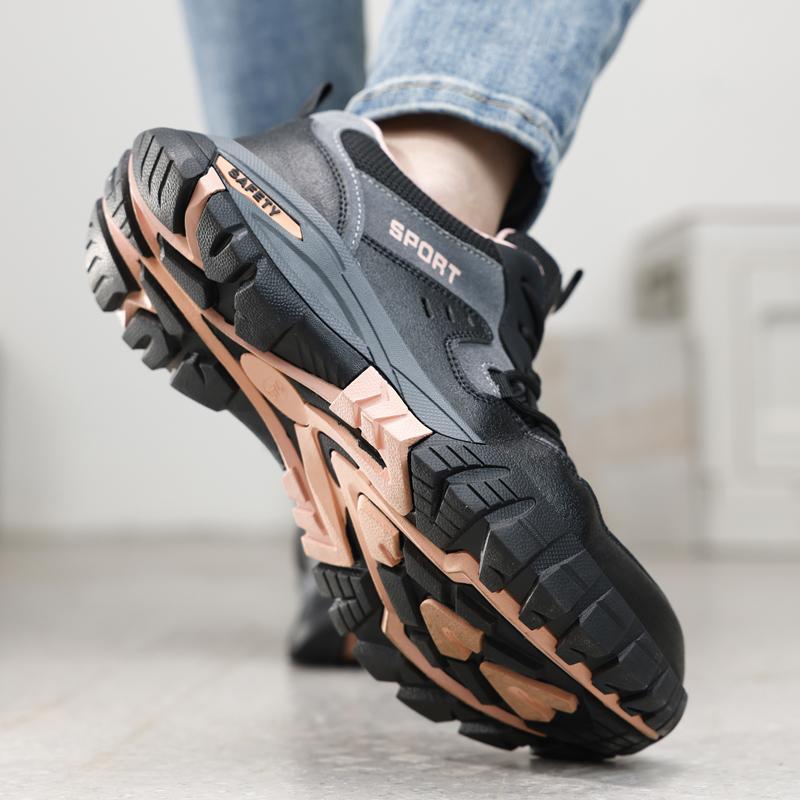 Work Safety Shoes For Men Women Steel Toe Shoes Work Sneakers Anti-smash Anti Puncture Indestructible Shoes Protection Boots