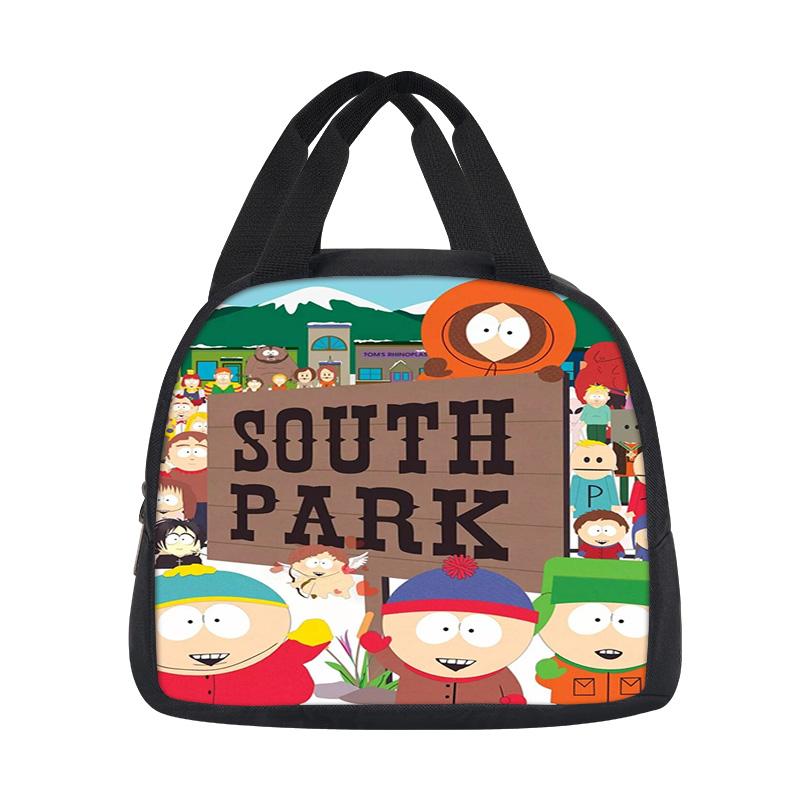 South Park Lunch Bag Versatile Cartoon Large Capacity New Item, Best Gift for Boys and Girls On School Birthdays