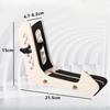 Adjustable Electric Guitar Stand with Footrest, Ergonomic Base, Lightweight Stool, Practical