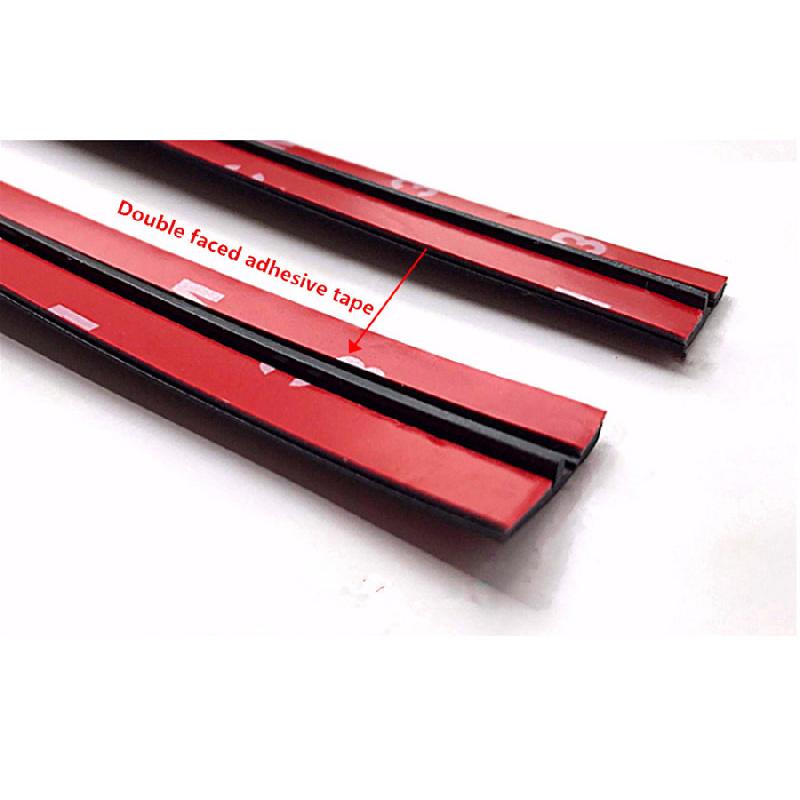 3 Meter Svart Bil Vindruta Kant Skydd Tätningslist T-Typ Gummitätning