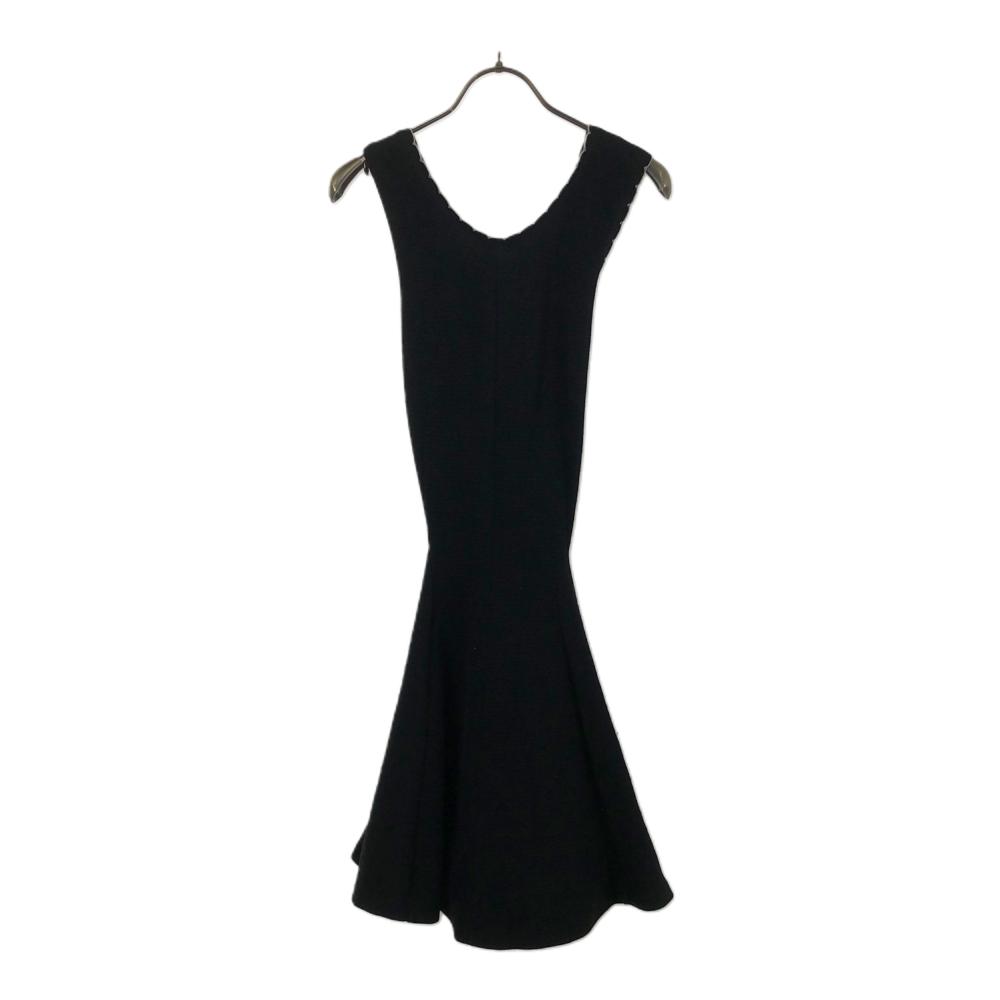 MIUMIU made in Italy No sleeve knit one piece XS black Women Used