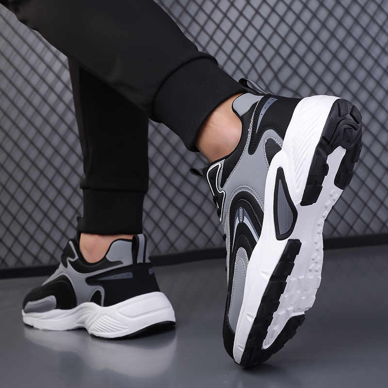 Fashion Autumn Thick Sole Vulcanization Woven Gym Shoes Man Chinese Sneakers Sport New Season Clearance Special Offers Play