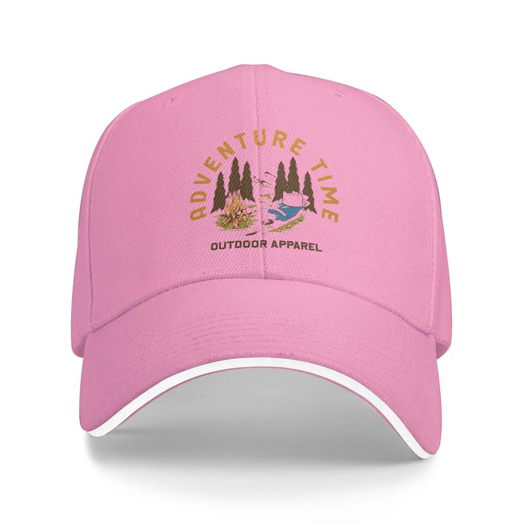 Summer Casual Baseball Cap Adventures Times Running Hippie Trucker Hat For Unisex Sun Visor Outdoor Apparel Print Snapback Cap