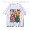 SAKAMOTO DAYS T Shirt Taro Sakamoto Shin Asakura Lu Shaotang Stampa Cartoon T-shirt Harajuku Anime Cotone Manica Corta Top