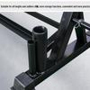 Baisheng Multi-functional Three-Tier Dumbbell & Kettlebell Gym Rack