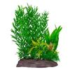 Aquarium Landscaping: Easy Grass Decoration Set with Large Faux Water Plants