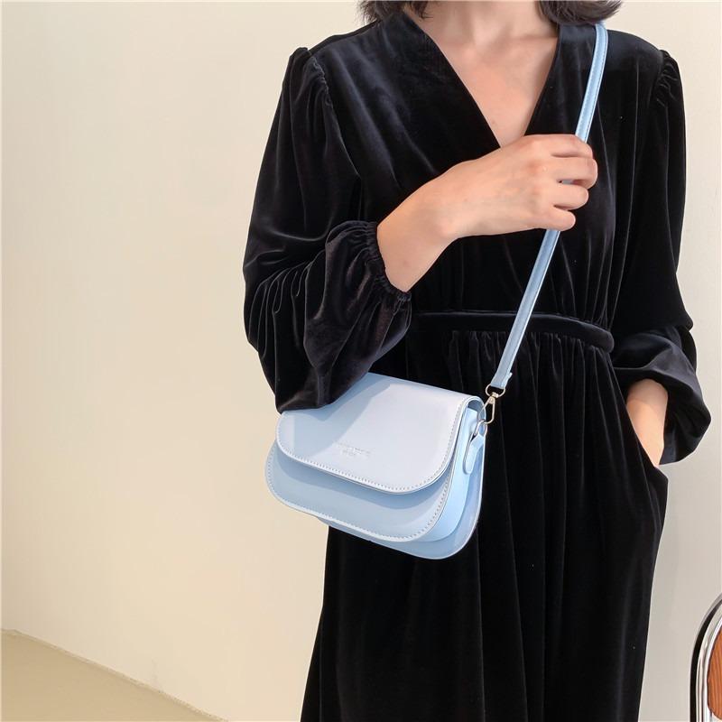 Fashion Simple Shoulder Small Bag Women's Autumn New Trend Fashion Shoulder Messenger Bag Simple Small Square Bag