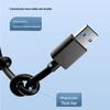 USB 3.0 High-Speed Multi-Port Hub with Vertical Extension for Laptops and Desktops.