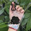 Handmade Cat Claw Keychain Creative Pet Hair Storage Bag Pets Hair Storage Keychain  Couple