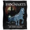 Christmas In The Snow Hogwarts Blanket