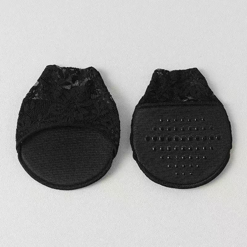 

2-20pcs High Heels Cushion Anti-Slip Silicone Dotted Invisible Socks Women Forefoot Insole Pad Front Heel Socks Half Pad