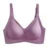 Seamless Latex Underwear Women's Summer Thin Section Without Steel Ring Small Breasts Gathered Breasts Anti-sagging Sports Bra