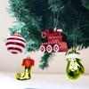 Small Pendant Christmas Tree Decorations Red Ornaments Christmas Tree Pendant Christmas Ball  Home