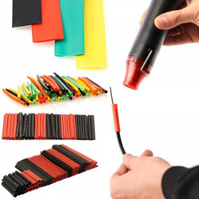 Zestaw Rurek Termokurczliwych 127szt. I 164szt. – Izolacja I Ochrona Przewodów | Poliolefiny | Różne Kolory I Rozmiary