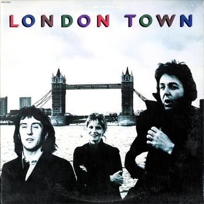 LP Record WINGS  London Town SWX11777 Capitol Records 1978 Canada Rock Used