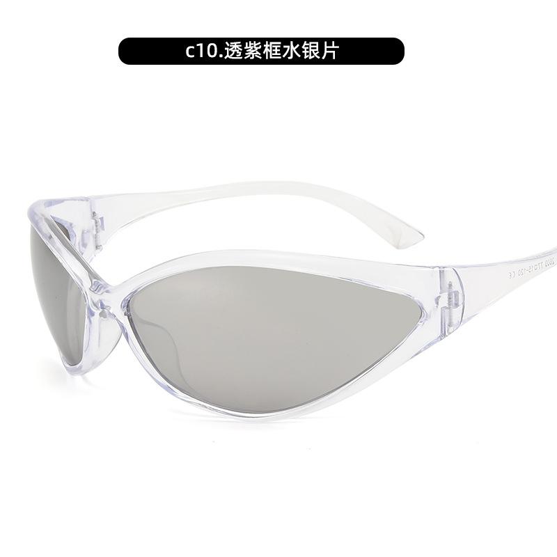 

Солнцезащитные очки Gm Cat Eye просты и соответствуют тренду уличной фотографии Cold Wind женские солнцезащитные очки с защитой от ультрафиолета для мужчин