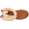 UGG Bailey Bow Ii Shimmer Sheepskin Warm Fashion Bow Mid-Calf Snow Boots Women Boots Brown 1102937-CHE