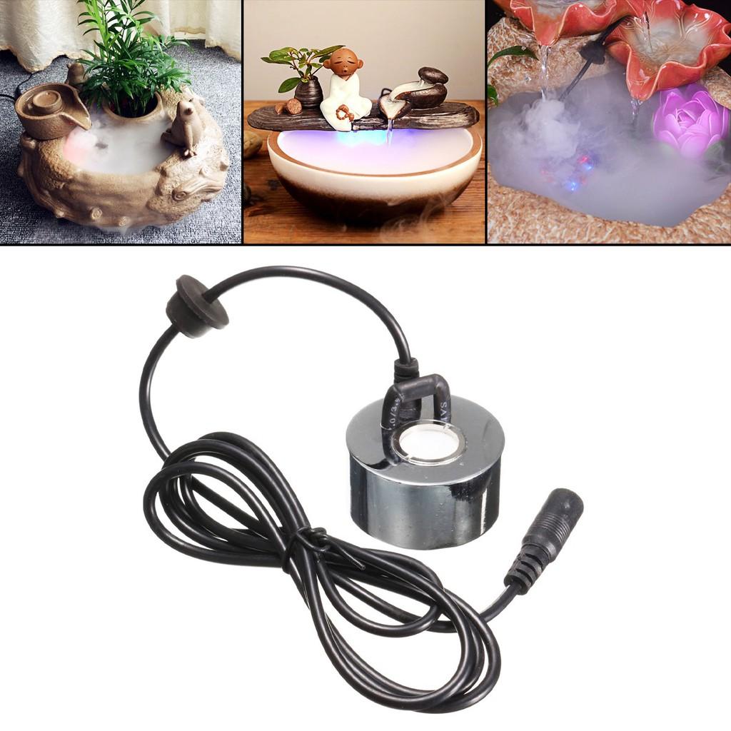 45mm 19W DC 24V Ultrasonic Air Humidifier Household Mist Maker Waterscape Atomization Atomizer without light