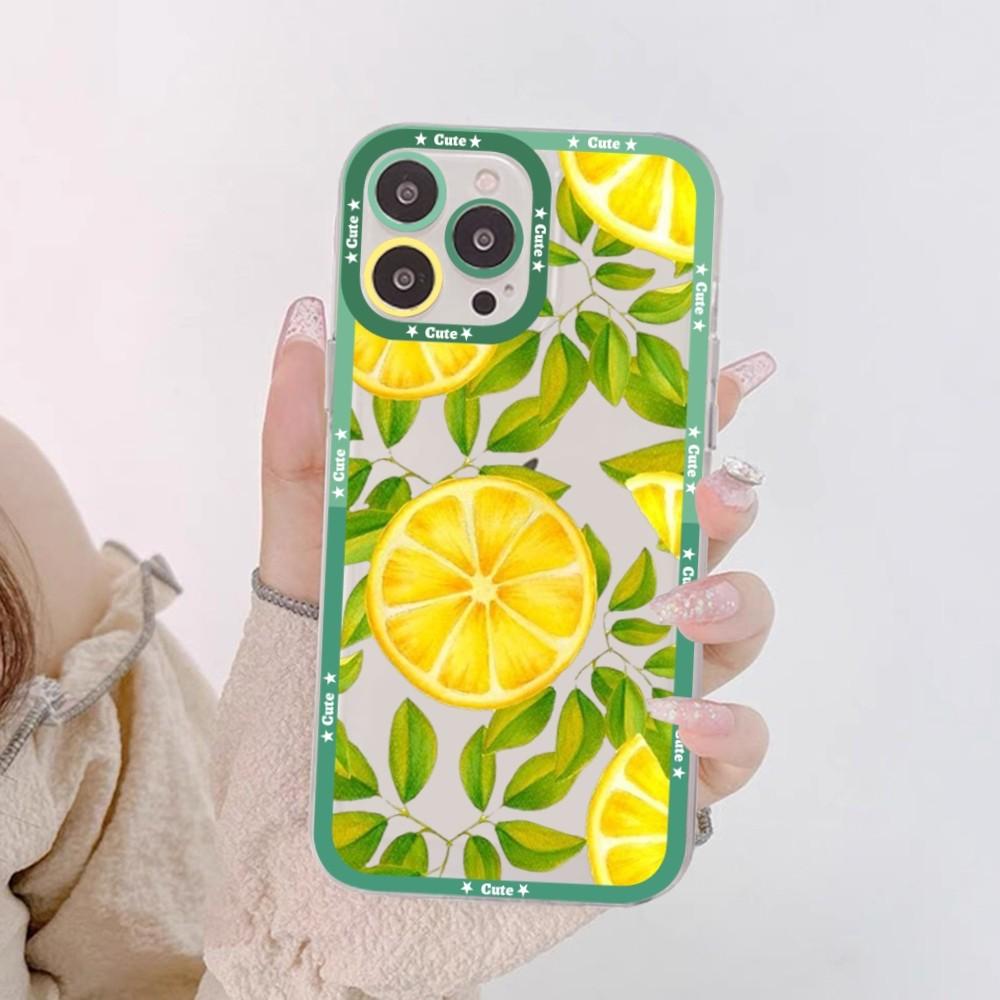 Fruit Lemon Cherry Phone Case For Redmi 7 8 9 A For Redmi Note 5 7 8 9 10 11 Pro Max 4G 5G Funfas