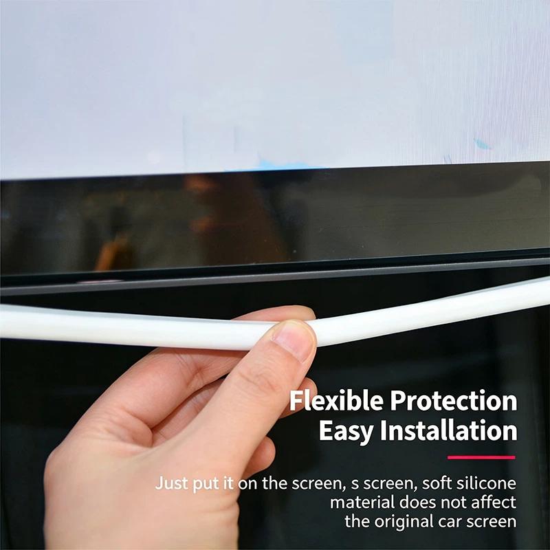 Silicone Central Control Screen Protective Cover For Refreshed Model 3 Y With Soft Protection And Non Destructive Installation
