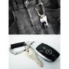 camel M F tochigi leather carabiner key ring key ring small size large key smart key car bike made in Japan leather genuine leather Tanned leather